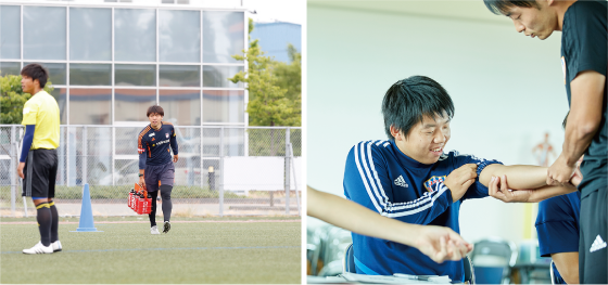 サッカートレーナー専攻科 サッカー業界への就職に強い専門学校 Japanサッカーカレッジ Cups